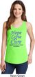 Stomach Cancer Hope Love Cure Ladies Tank Top
