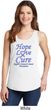 Stomach Cancer Hope Love Cure Ladies Tank Top