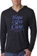 Stomach Cancer Hope Love Cure Lightweight Hoodie Tee