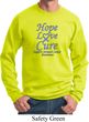 Stomach Cancer Hope Love Cure Sweatshirt