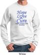 Stomach Cancer Hope Love Cure Sweatshirt