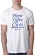 Stomach Cancer Tee Hope Love Cure Burnout Shirt