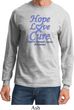 Stomach Cancer Tee Hope Love Cure Long Sleeve