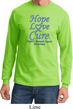 Stomach Cancer Tee Hope Love Cure Long Sleeve