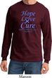 Stomach Cancer Tee Hope Love Cure Long Sleeve
