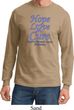 Stomach Cancer Tee Hope Love Cure Long Sleeve