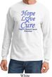 Stomach Cancer Tee Hope Love Cure Long Sleeve