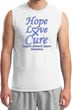Stomach Cancer Tee Hope Love Cure Muscle Shirt