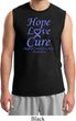 Stomach Cancer Tee Hope Love Cure Muscle Shirt