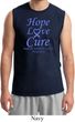 Stomach Cancer Tee Hope Love Cure Muscle Shirt
