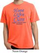 Stomach Cancer Tee Hope Love Cure Pigment Dyed Shirt