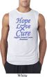 Stomach Cancer Tee Hope Love Cure Sleeveless Shirt