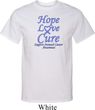 Stomach Cancer Tee Hope Love Cure Tall Shirt