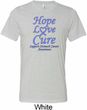 Stomach Cancer Tee Hope Love Cure Tri Blend Tee