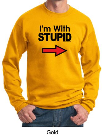 Stupid Sweatshirt I
