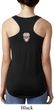 Sugar Skull Patch Back Print Ladies Ideal Tank Top