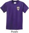 Sugar Skull Patch Pocket Print Kids Shirt