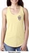 Sugar Skull Patch Pocket Print Ladies Ideal Tank Top
