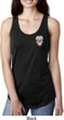 Sugar Skull Patch Pocket Print Ladies Ideal Tank Top