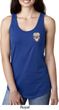 Sugar Skull Patch Pocket Print Ladies Ideal Tank Top