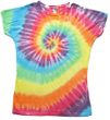 Sundog Pastel Swirl Juniors Ladies Tye Dye T-shirt