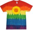 Sunflower Tie Dye Tshirt - Pride