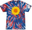 Sunflower Tie Dye Tshirt - Union Jack