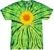 Sunflower Tie Dye Tshirt - Wild Spider