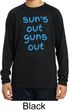 Suns Out Guns Out Kids Dry Wicking Long Sleeve Shirt