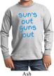 Suns Out Guns Out Kids Long Sleeve Shirt