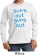 Suns Out Guns Out Kids Long Sleeve Shirt