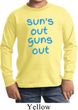 Suns Out Guns Out Kids Long Sleeve Shirt