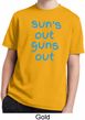 Suns Out Guns Out Kids Moisture Wicking Shirt