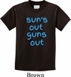 Suns Out Guns Out Kids Shirt