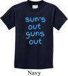 Suns Out Guns Out Kids Shirt