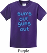 Suns Out Guns Out Kids Shirt