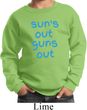 Suns Out Guns Out Kids Sweatshirt