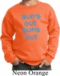 Suns Out Guns Out Kids Sweatshirt