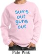 Suns Out Guns Out Kids Sweatshirt