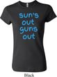 Suns Out Guns Out Ladies Crewneck Shirt