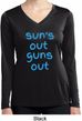 Suns Out Guns Out Ladies Dry Wicking Long Sleeve Shirt