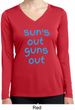 Suns Out Guns Out Ladies Dry Wicking Long Sleeve Shirt