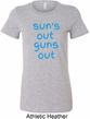 Suns Out Guns Out Ladies Longer Length Shirt