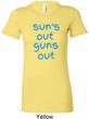 Suns Out Guns Out Ladies Longer Length Shirt