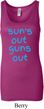 Suns Out Guns Out Ladies Longer Length Tank Top