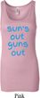 Suns Out Guns Out Ladies Longer Length Tank Top