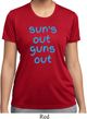 Suns Out Guns Out Ladies Moisture Wicking Shirt