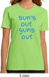 Suns Out Guns Out Ladies Organic Shirt
