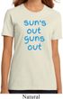 Suns Out Guns Out Ladies Organic Shirt