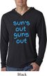 Suns Out Guns Out Lightweight Hoodie Shirt